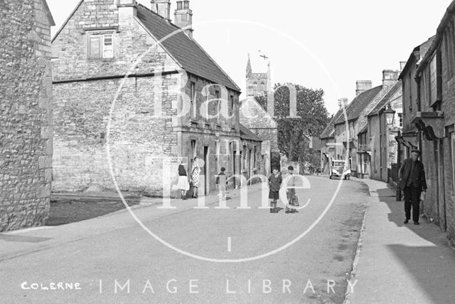 High Street, Colerne, Wiltshire, 1933 - detail