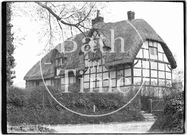 Unidentified thatched house, c.1920s