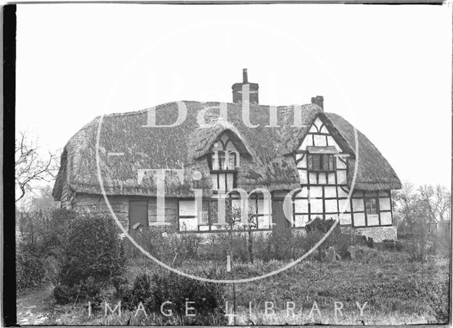 Unidentified thatched house, c.1920s