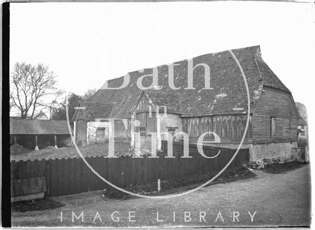 Unidentified Tithe Barn, c.1920s