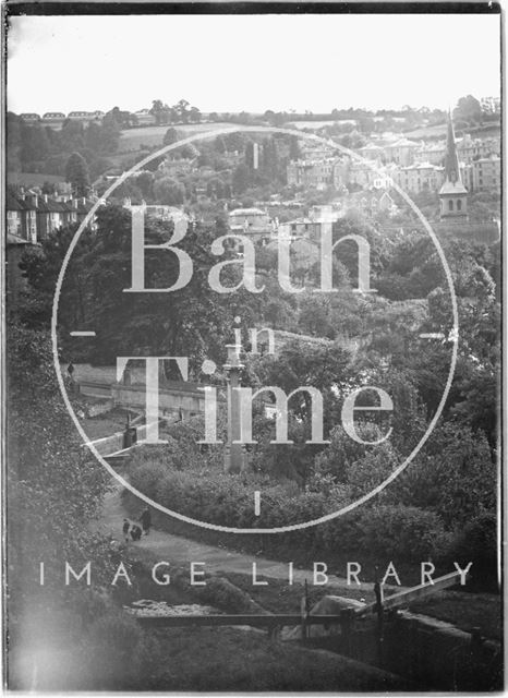 View from Sydney Buildings, Bath, c.1920