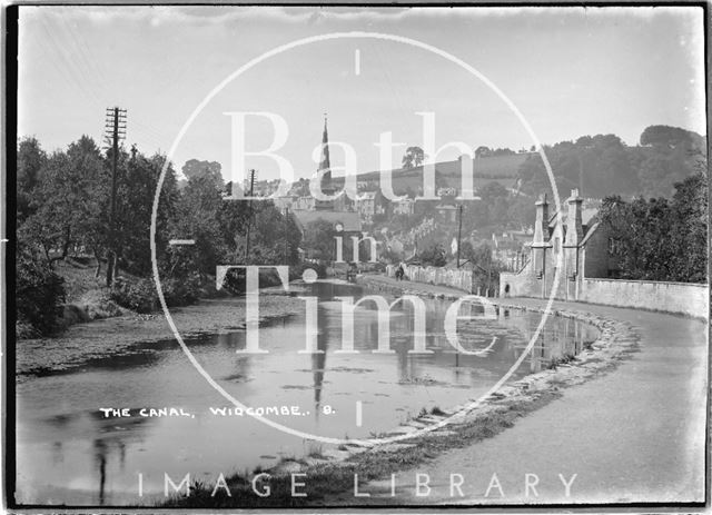 The Canal, Widcombe, Bath, no.8, c.1920