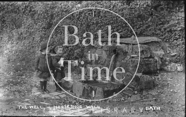 The Well, Horseshoe Walk, Bath, c.1915