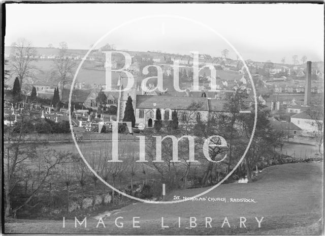 St Nicholas' Church, Radstock c.1938