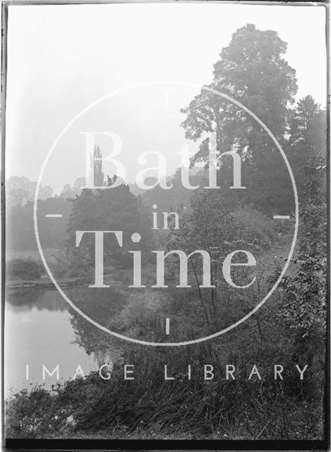 The lake, Prior Park, Bath c.1920