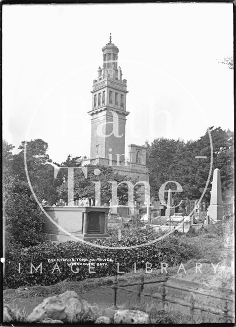 Beckford's Tomb and Tower, Lansdown, Bath 1936