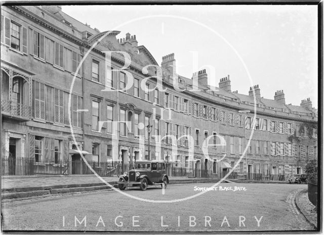 Somerset Place, Bath c.1935