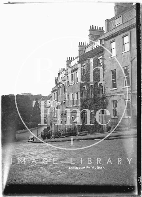 Lansdown Place West, Bath 1938