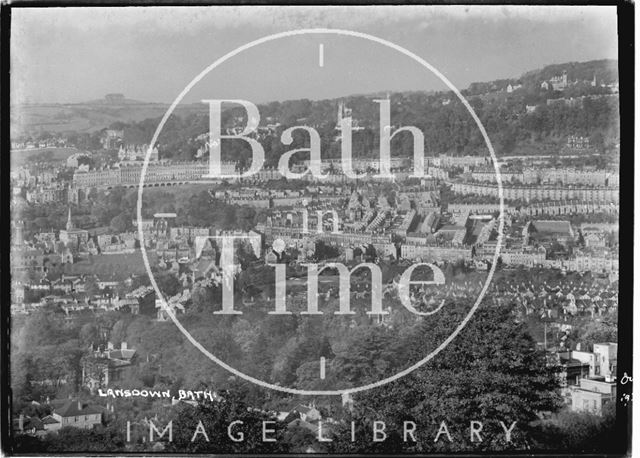 View of Lansdown, Bath 1934