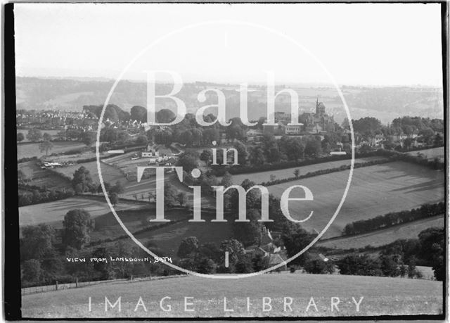 A view from Lansdown, Bath c.1935