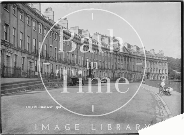 Camden Crescent, Bath c.1937