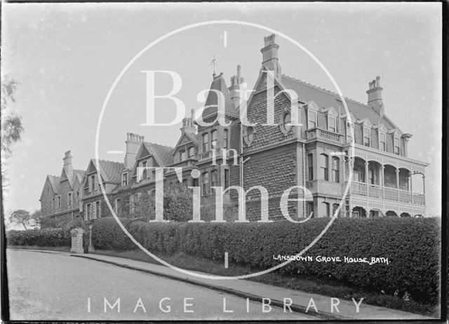 Lansdown Grove House, Bath c.1937