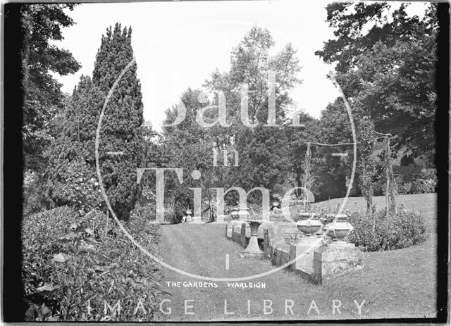 The Gardens, Warleigh Manor c.1912