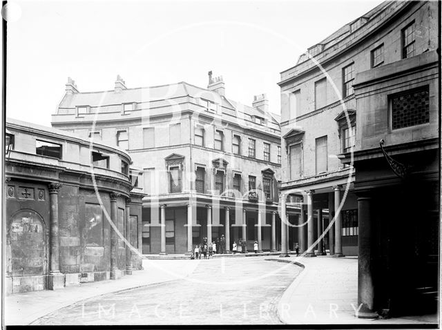 Bath Street from Hot Bath Street, Bath c.1903