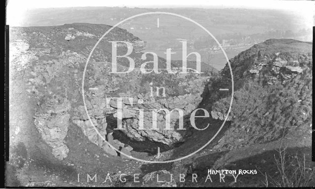 Hampton Rocks, Bathampton Down c.1920