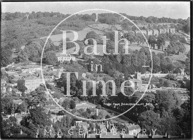 View of Widcombe from Beechen Cliff, Bath No. 2 c.1937