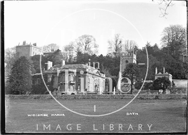 Widcombe Manor and Church, Bath 1921