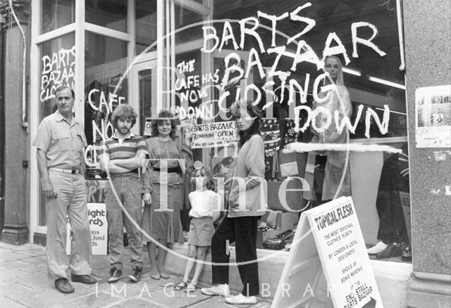 Barts Bazaar, Bartlett Street, Bath 1985