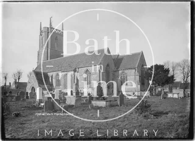 St. Mary the Virgin Church, Marshfield, Gloucestershire 1936