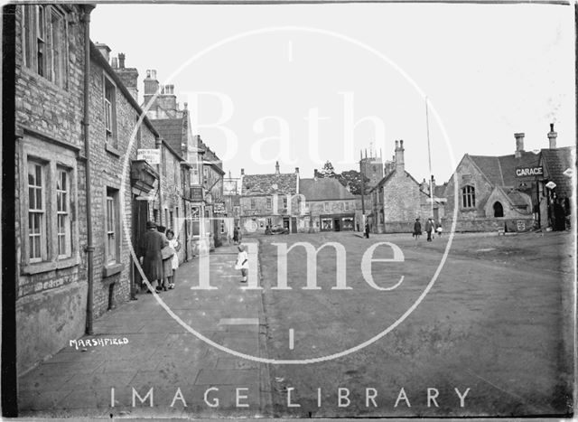 High Street, Marshfield, Gloucestershire c.1936