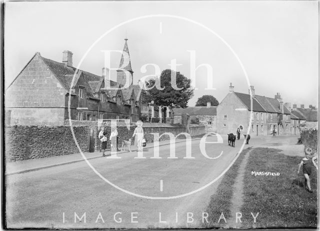 High Street, Marshfield, Gloucestershire c.1936