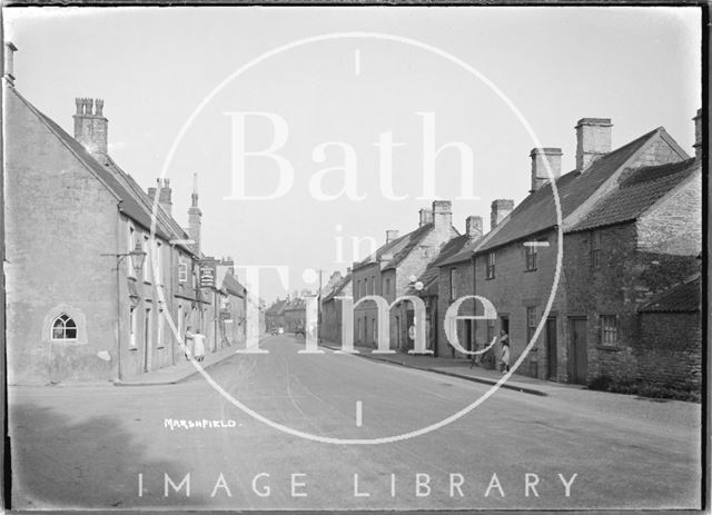 High Street, Marshfield, Gloucestershire c.1936