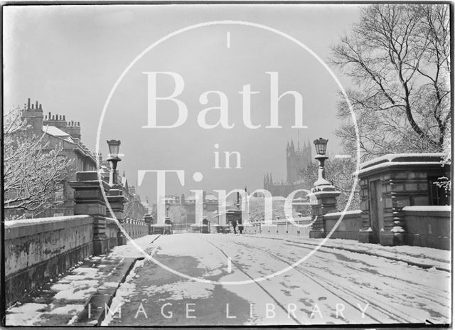 North Parade Bridge, Bath 1908