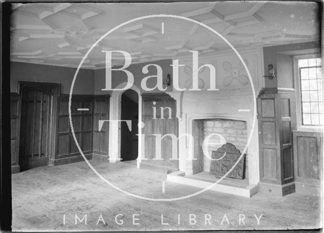 Hinton Priory, Hinton Charterhouse Interior 1934