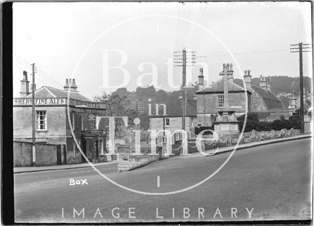 The Bear Inn at Box, Wiltshire 1932