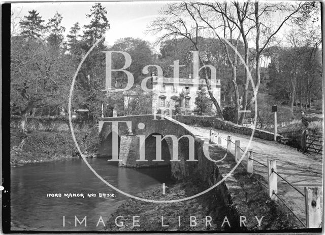 Iford Manor and bridge, Wiltshire c.1935