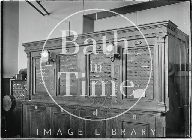 The telegraph office, Bath Post Office, New Bond Street, Bath c.1920