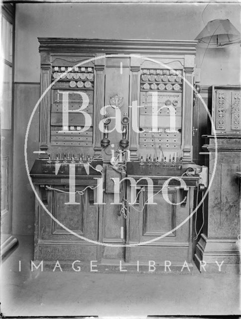 The telegraph office, Bath Post Office, New Bond Street, Bath c.1920