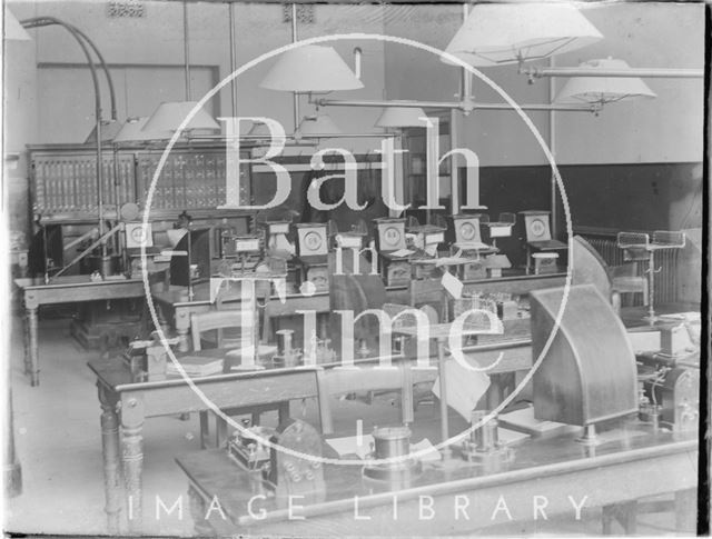 The telegraph office, Bath Post Office, New Bond Street, Bath c.1920