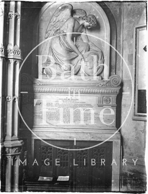 William Hoare's memorial, Bath Abbey c.1920