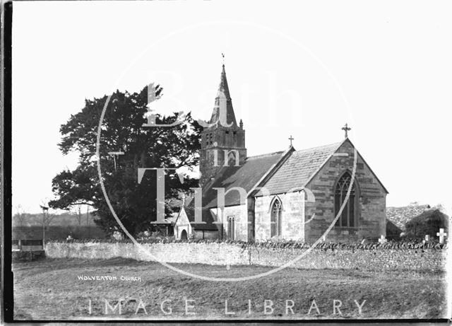 Wolverton Church near Rode, Somerset c.1937