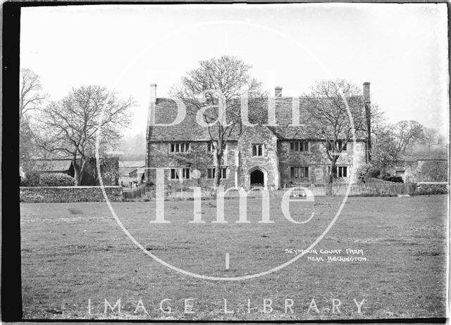 Seymour Court Farm near Beckington, Somerset c.1937