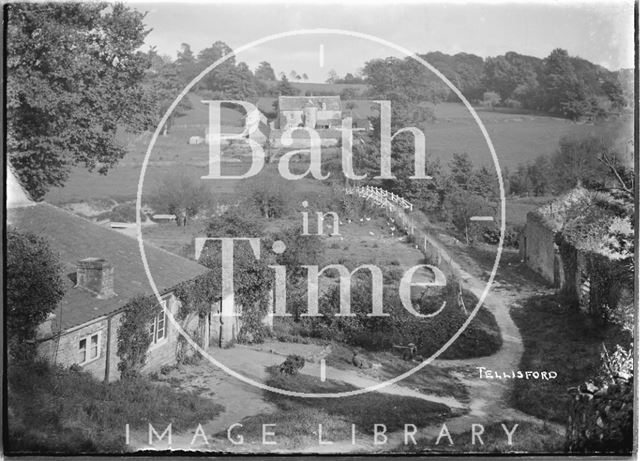 View of Tellisford packhorse bridge, Somerset c.1937