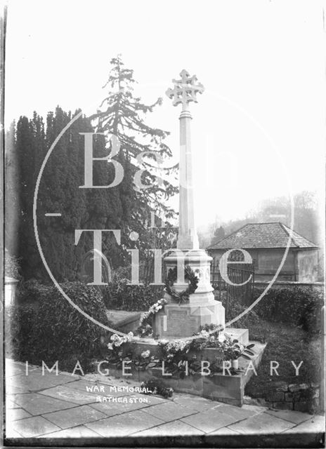 War memorial, St. John the Baptist Church, Batheaston c.1920