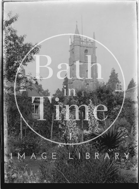 Tower, St. John the Baptist Church, Batheaston c.1920