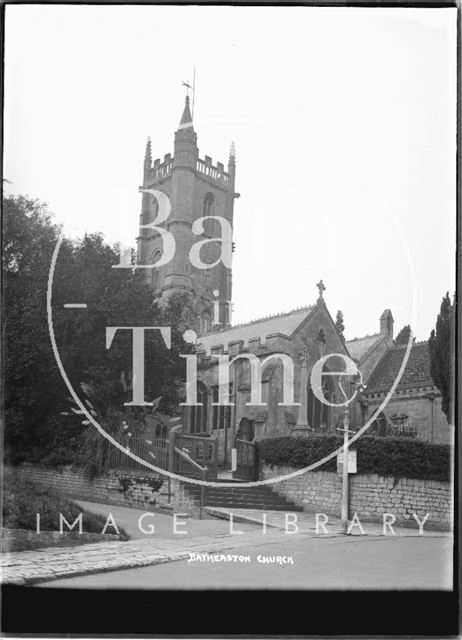 St. John the Baptist Church, Batheaston c.1937