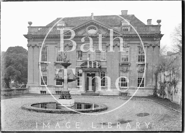 Widcombe Manor, front elevation, Bath c.1920