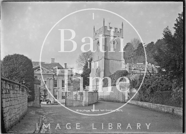 Widcombe Manor and Church, Bath c.1935