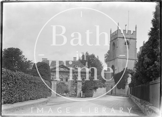 Widcombe Manor and Church, Bath c.1923