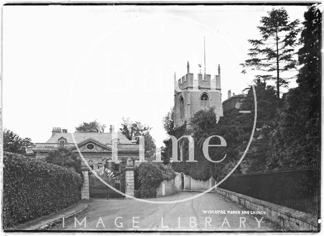 Widcombe Manor and Church, Bath c.1937