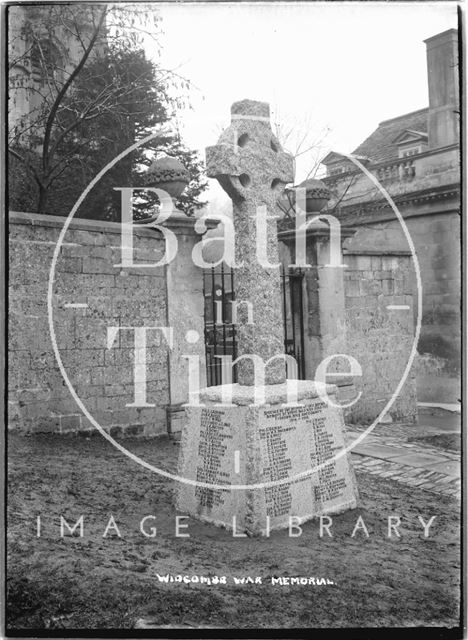 Widcombe War Memorial, Bath c.1923