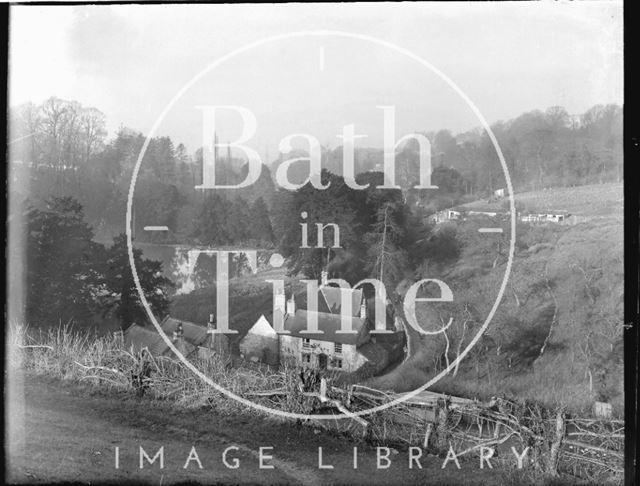 Cottages in the Dell, Widcombe, Bath c.1921