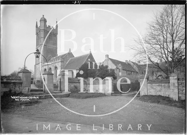 Westwood Church and Manor, Wiltshire 1937