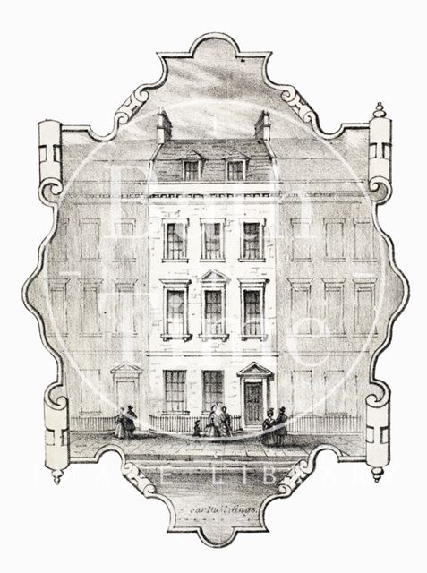 Edgar Buildings, Bath c.1835?