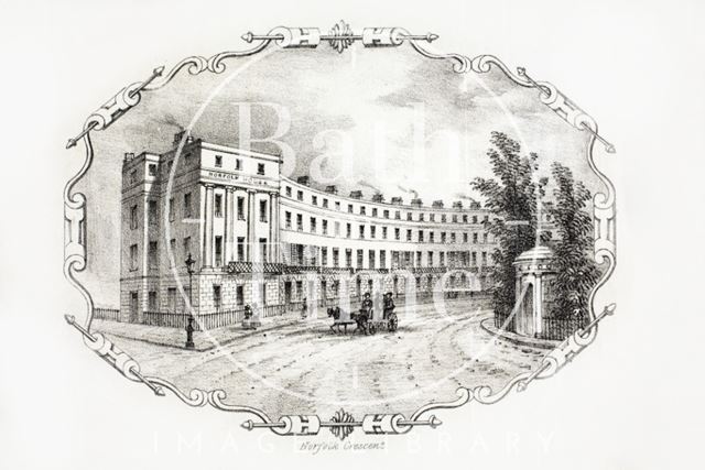 Norfolk Crescent, Bath c.1835?