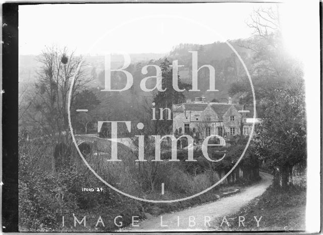 Iford Manor, viewed from the lane to Westwood, Wiltshire No. 24 c.1930